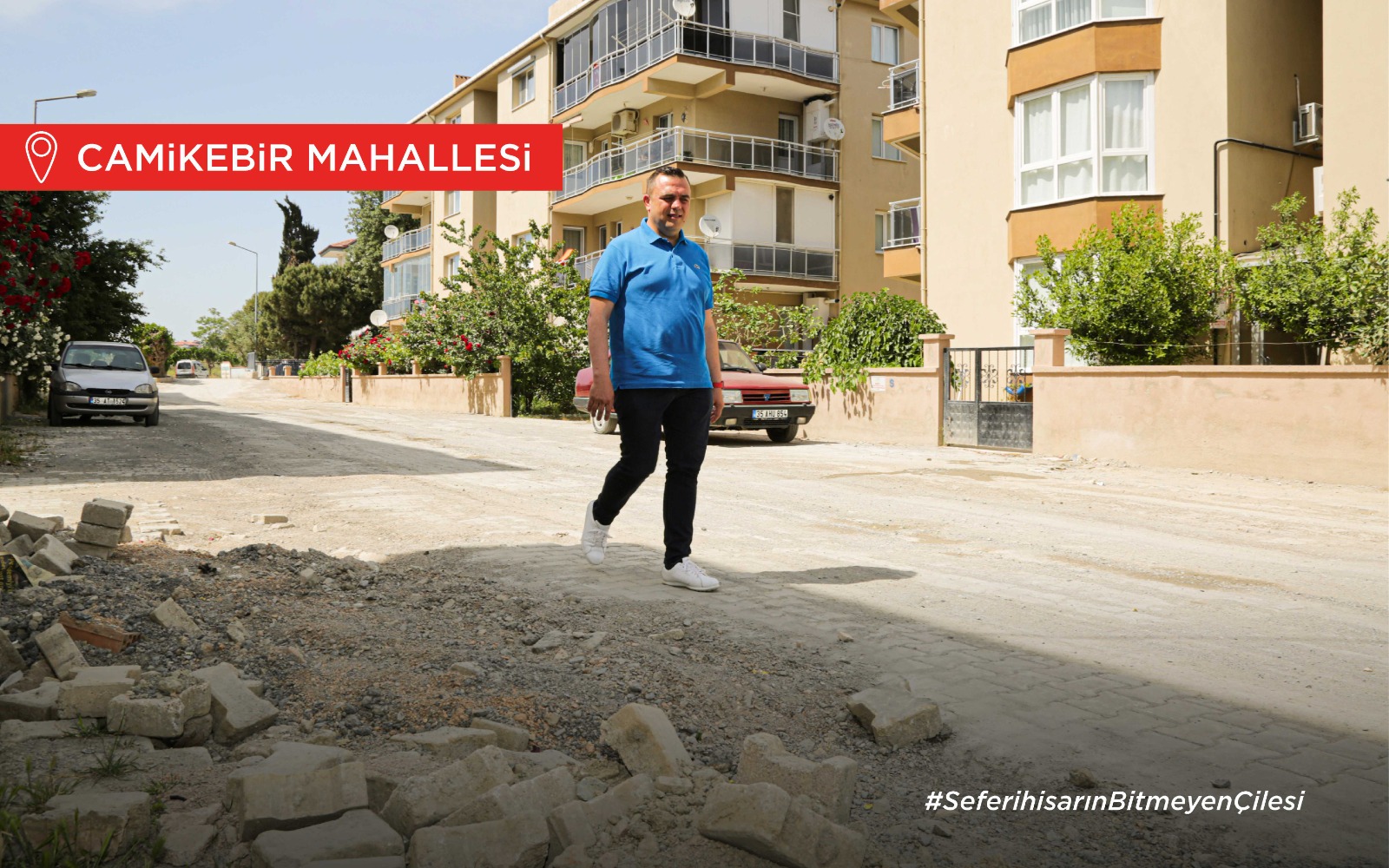 Seferihisar’da sezon açıldı yollar açılmadı  4