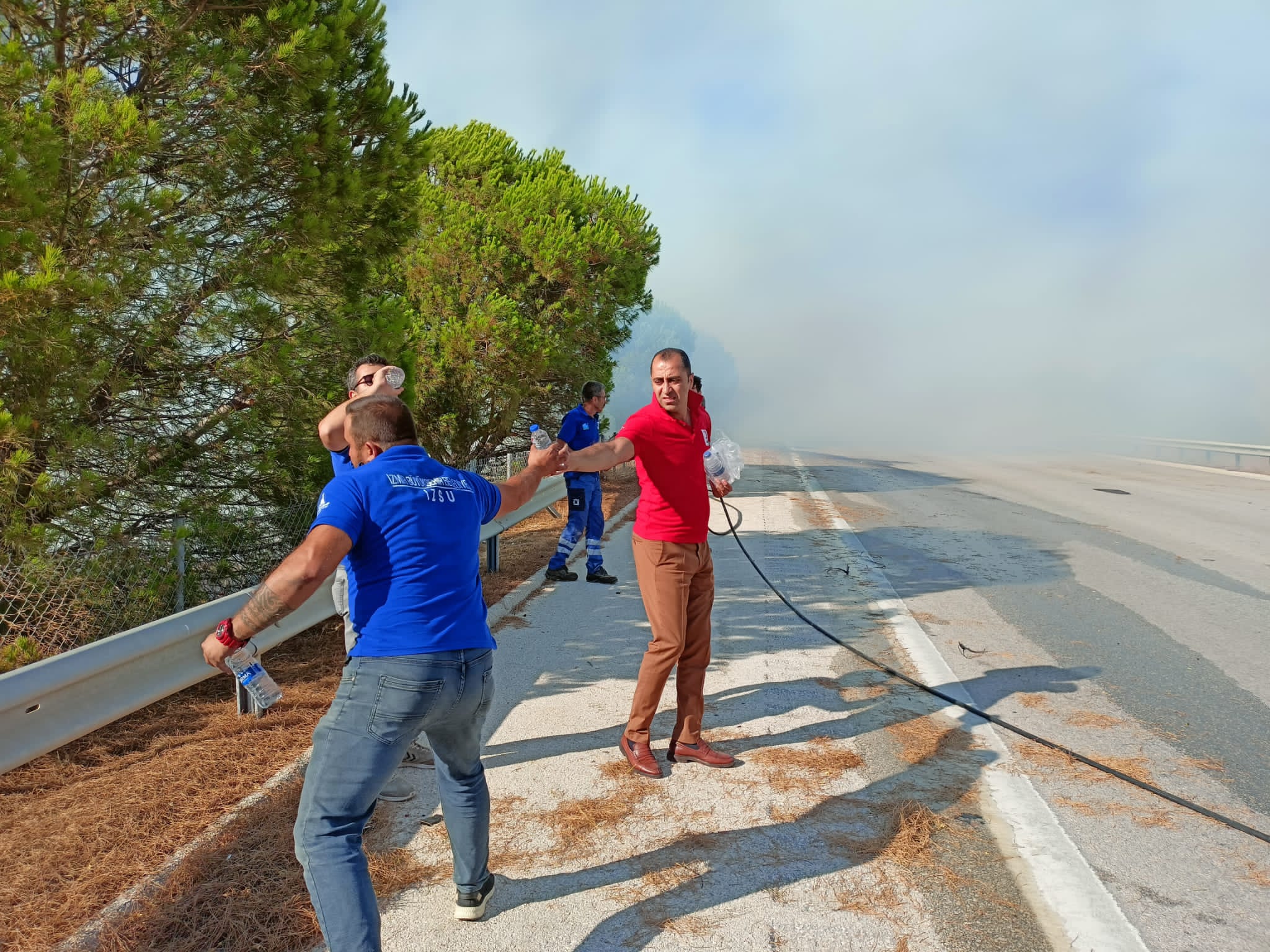 Kızılay İzmir ekipleri yangın bölgesinde 3