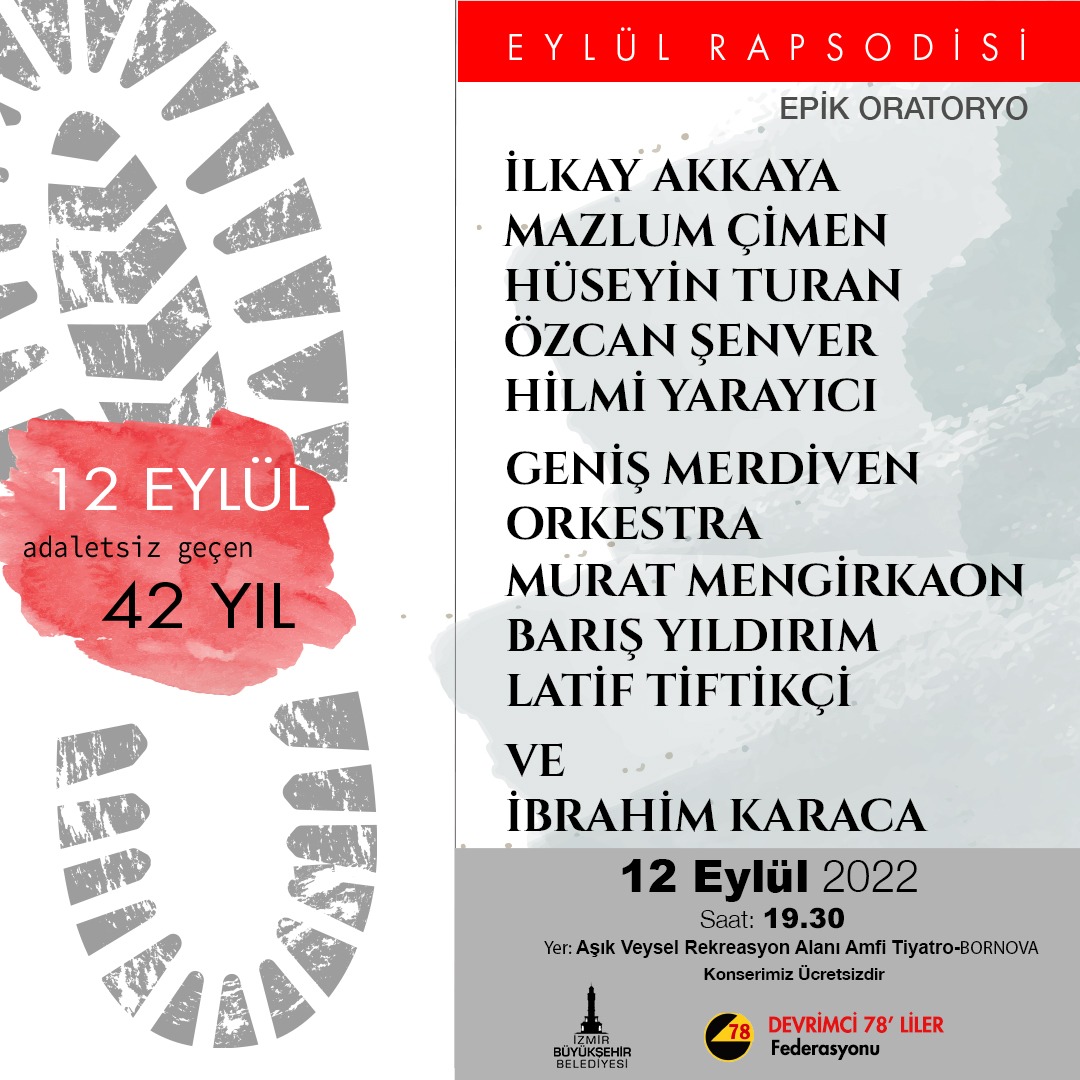 12 Eylül karanlığı şarkılarla lanetlenecek 1