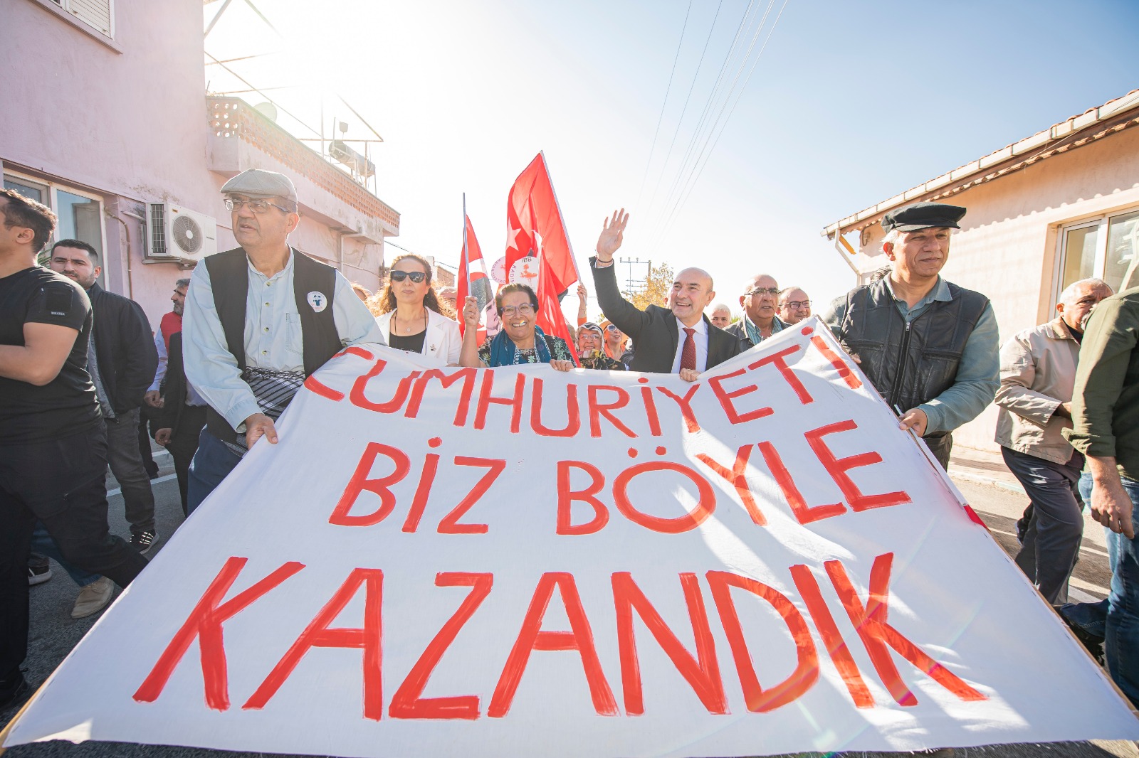 Cumhuriyet coşkusu Bergama’nın Zeytindağ Köyü'nde yaşandı 1