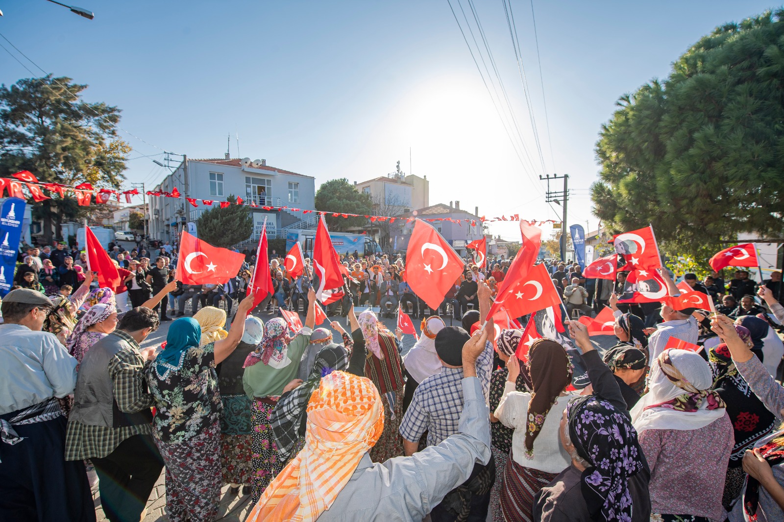 Cumhuriyet coşkusu Bergama’nın Zeytindağ Köyü'nde yaşandı 3