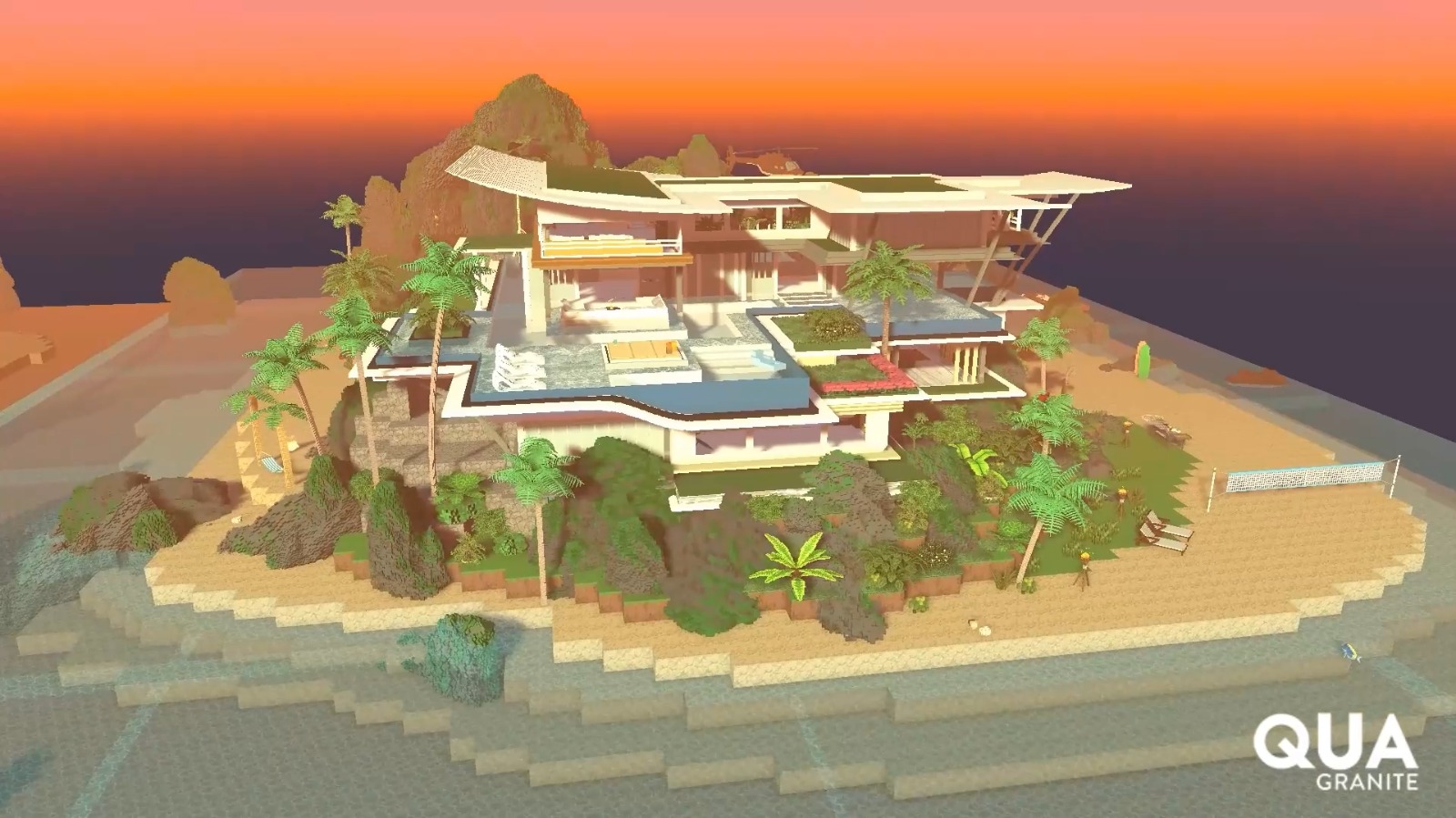 QUA, Sandbox’taki adasında villa tasarımını tamamladı 2