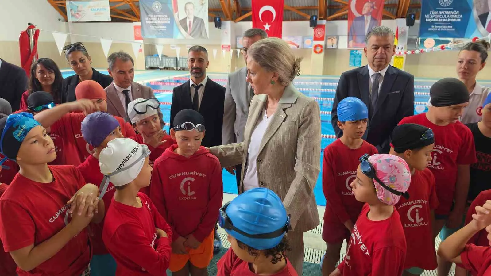 Nazilli’de minik kulaçlar için yeni dönem heyecanı başladı