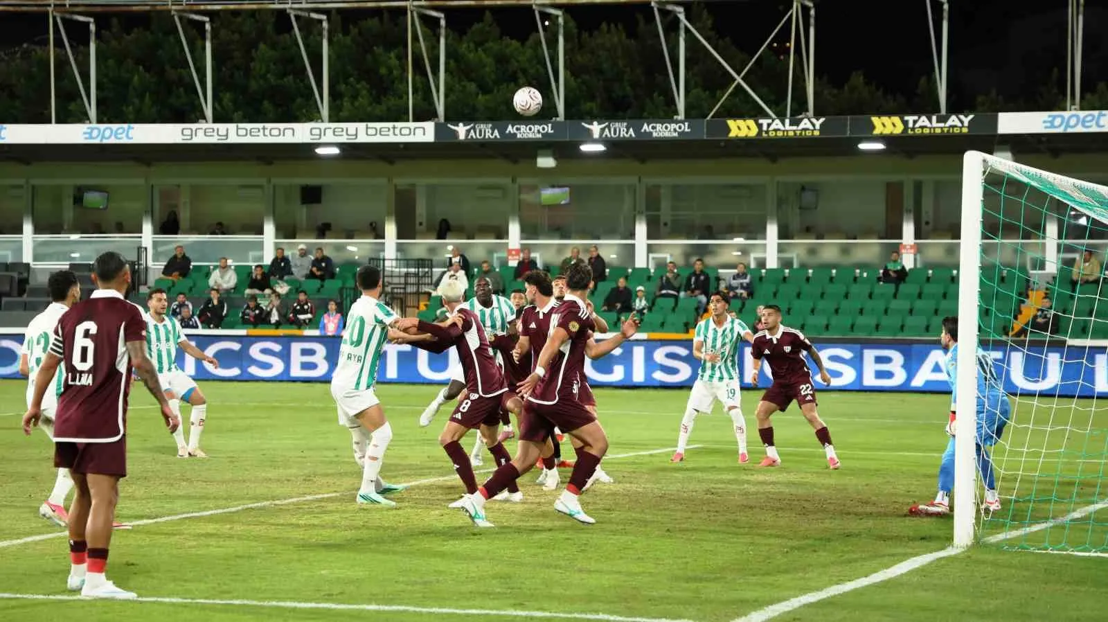 Bodrum’da nefes kesen geri dönüş: Bandırmaspor öne geçti, ev sahibi puanı kaptı