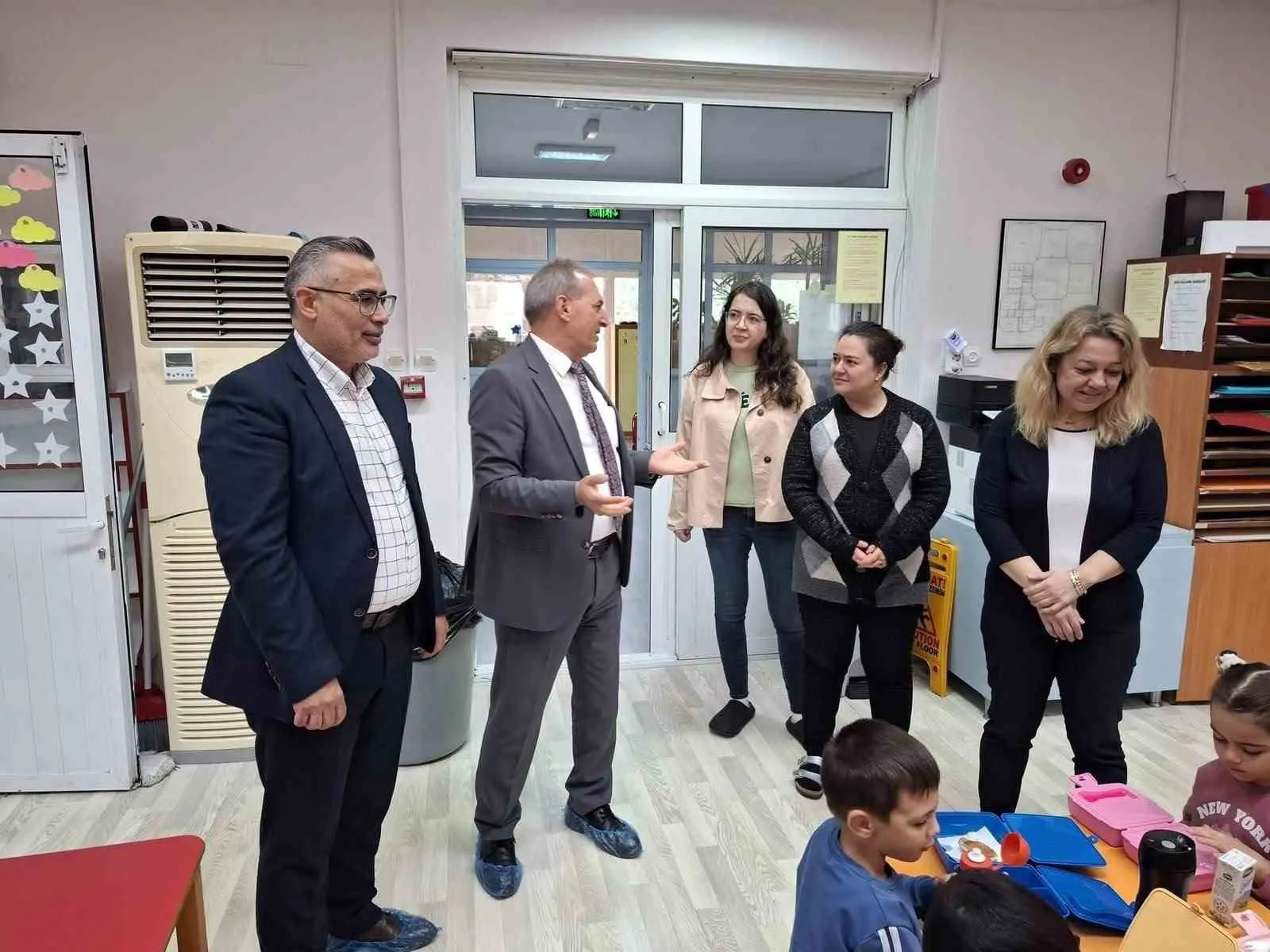 Sarıgöl'de miniklerin eğitim yolculuğu mercek altında
