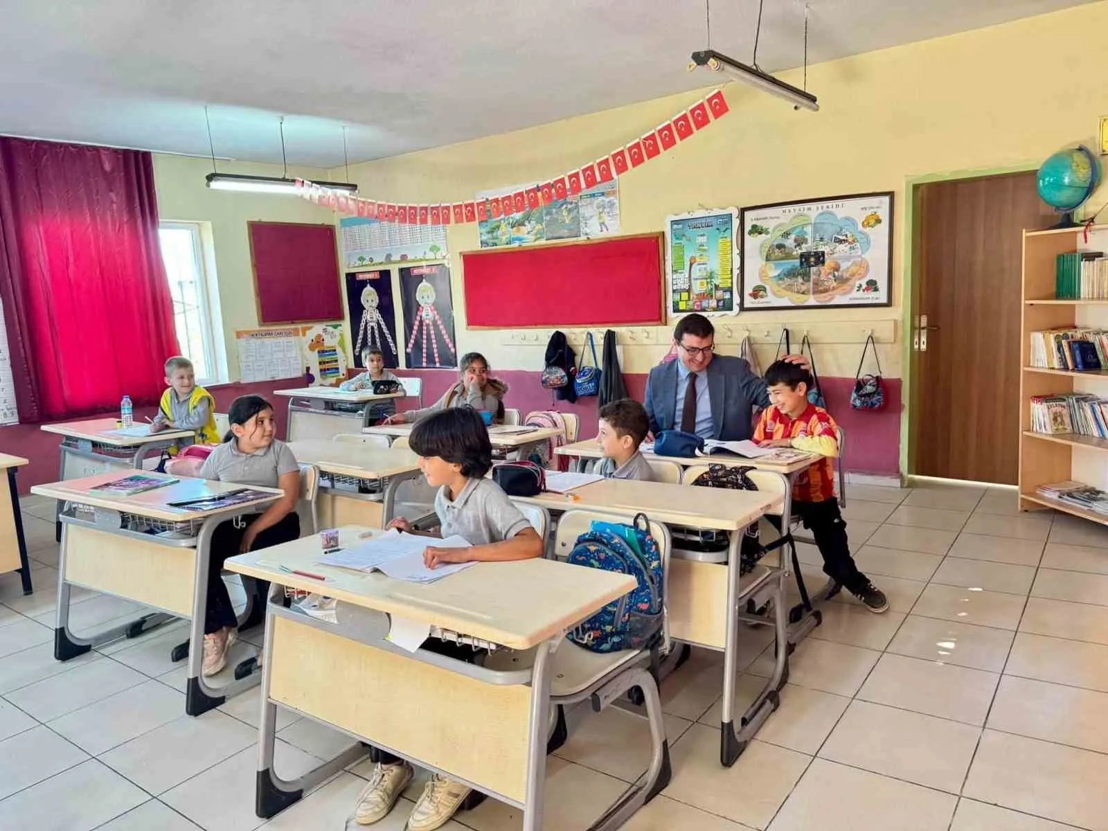 Bozdoğan'da eğitim mesaisi: Kaymakam Sözen'den yerinde inceleme