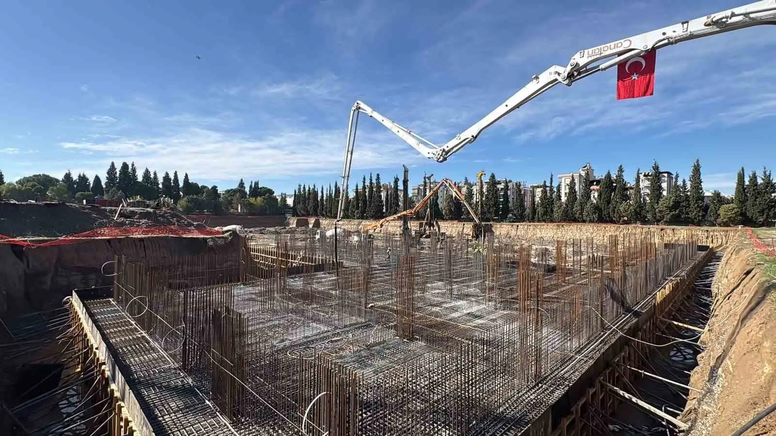 Aydın Adliyesi’nde dev yatırım: İnşaat sahasında ilk beton döküldü