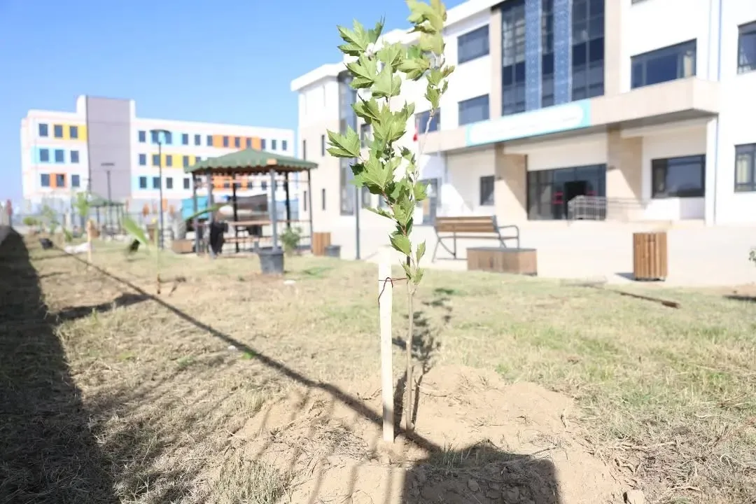 İncirliova’da özel öğrencilere doğayla iç içe bir okul ortamı