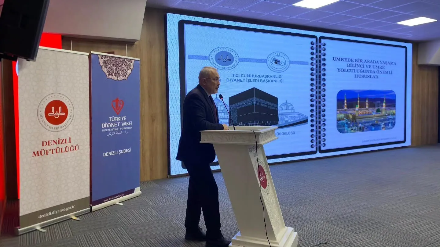 Denizli'de kutsal yolculuk öncesi rehberlik eğitimi: 186 kişi bilgilendirildi