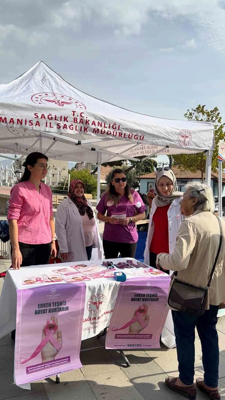 Alaşehir’de pembe kurdeleli seferberlik: 40 yaş üstü kadınlara hayati davet