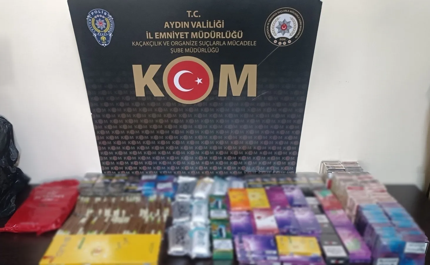 Aydın’da kaçak ürün baskını: Emniyetten eş zamanlı operasyon