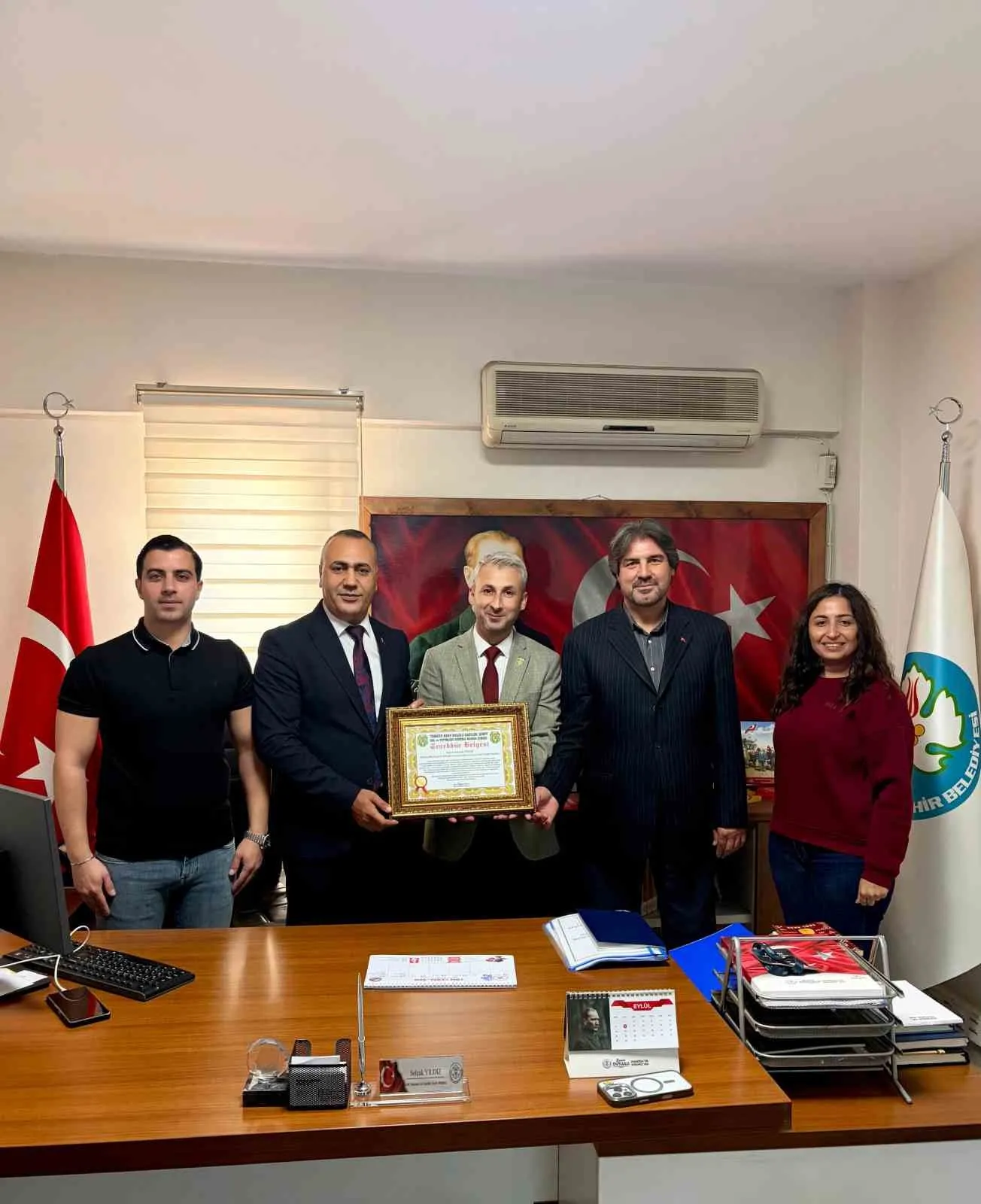 Kahramanlardan Manisa Büyükşehir Belediyesine vefa ziyareti