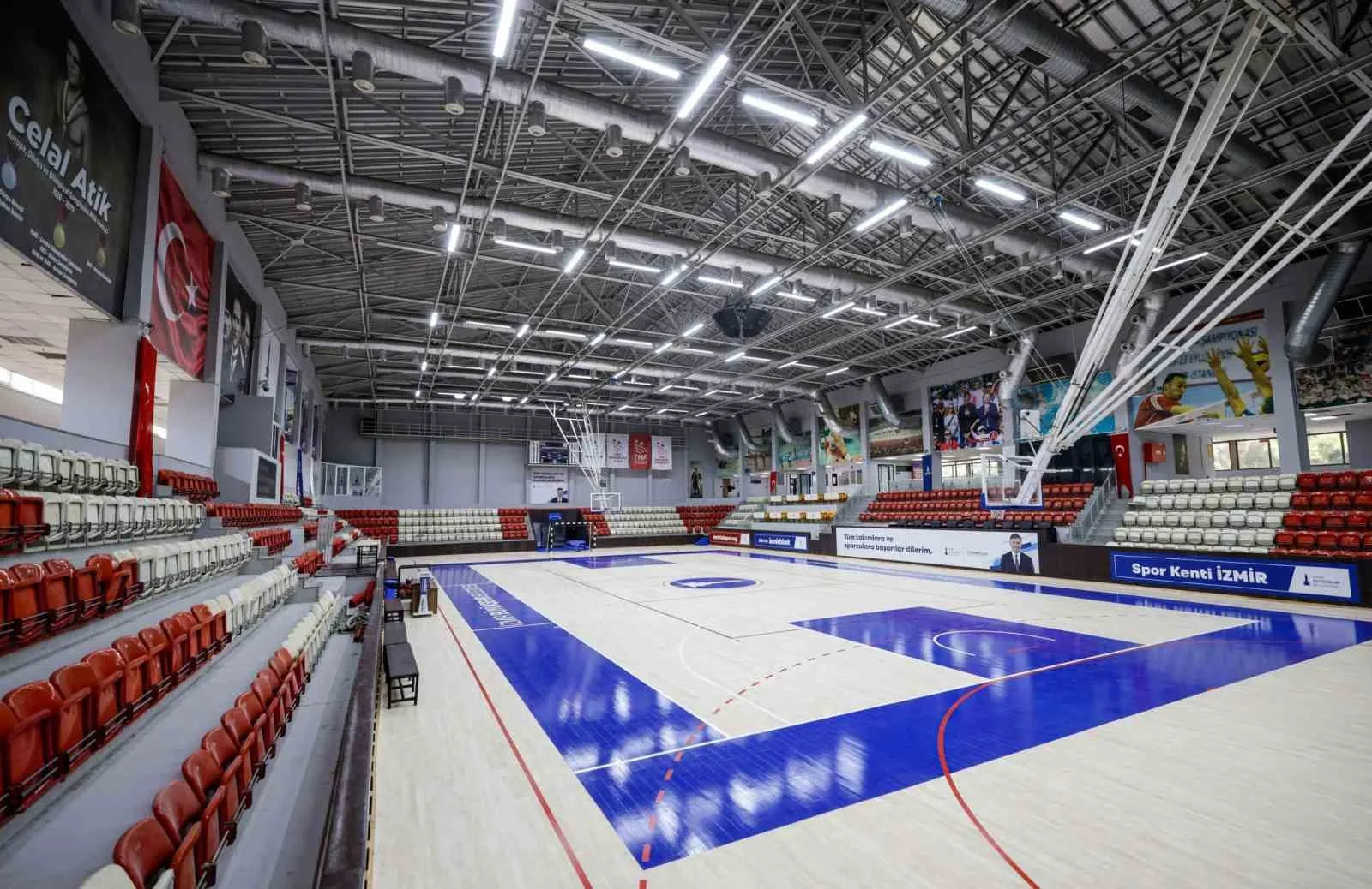 Kültürpark’ın simge spor merkezinde dev dönüşüm: Celal Atik artık daha modern