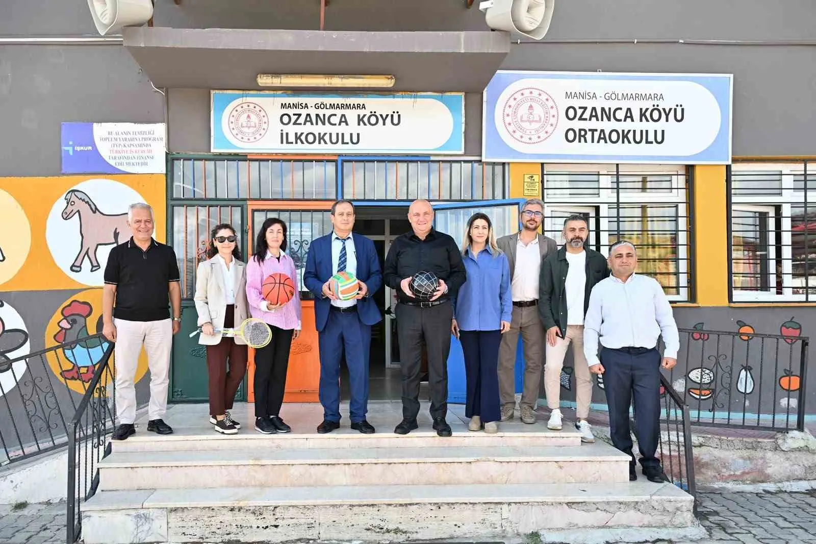 Manisa’da spor seferberliği: 430 okulun çehresi değişiyor