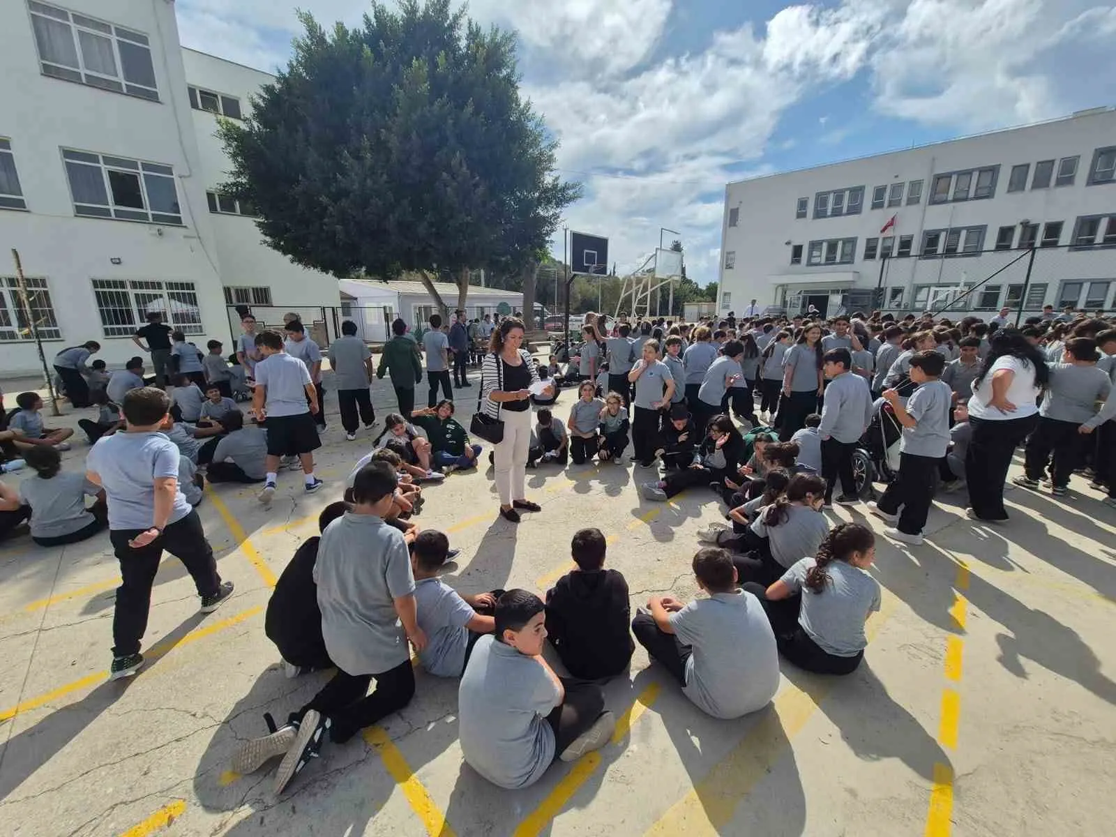 Bodrumlu öğrenciler olası afetlere karşı hazırlıklarını tamamladı
