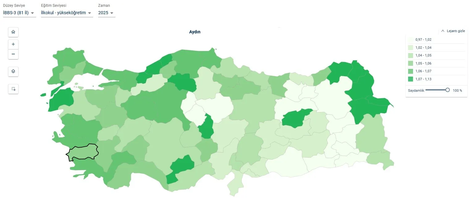 Aydın eğitim istatistiklerinde düşüş sinyali: Kadınlar akademik yolda daha uzun süre kalıyor
