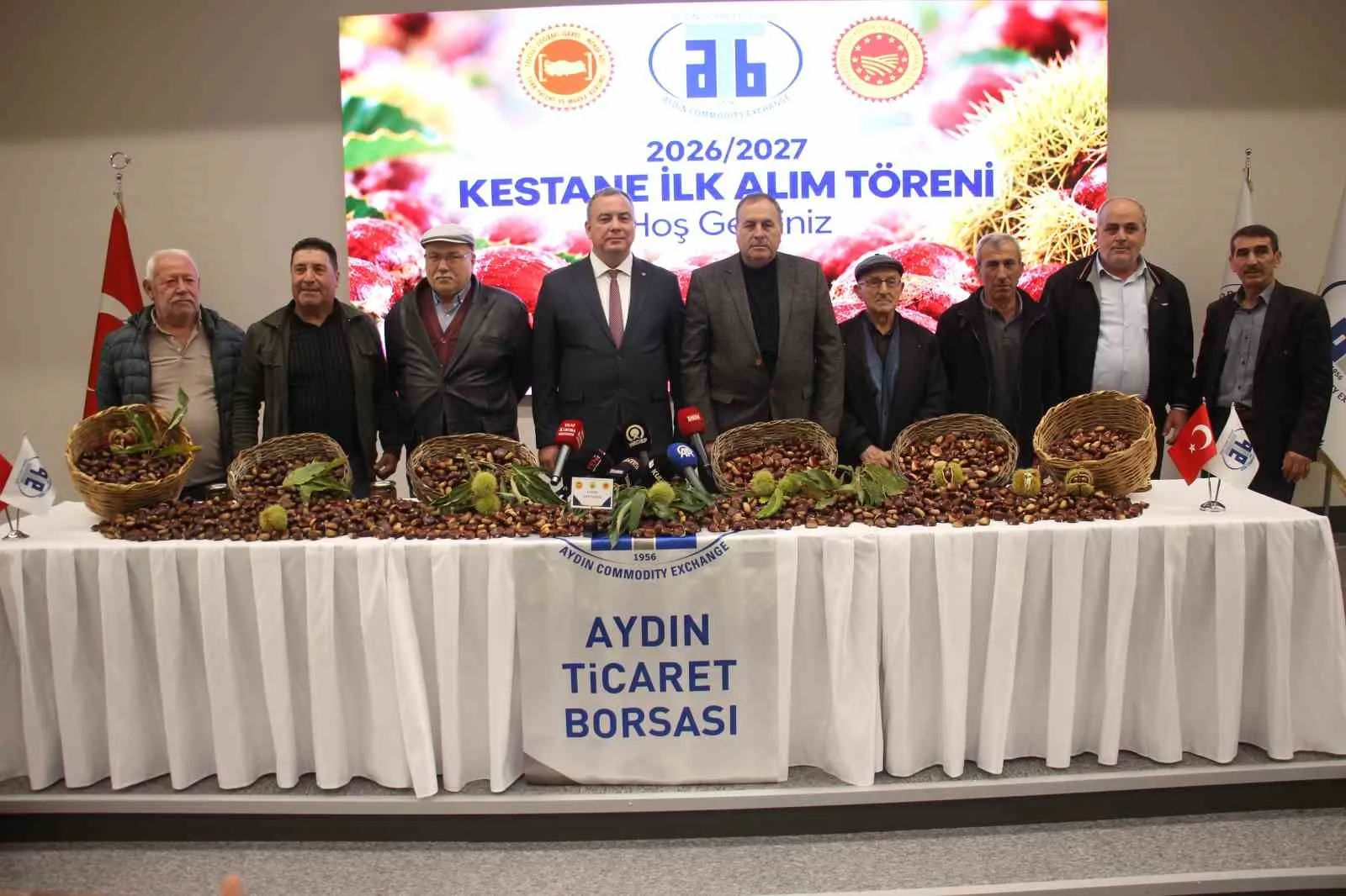 Aydın’da kestane bereketi: Sezonun ilk ürününe sembolik fiyat