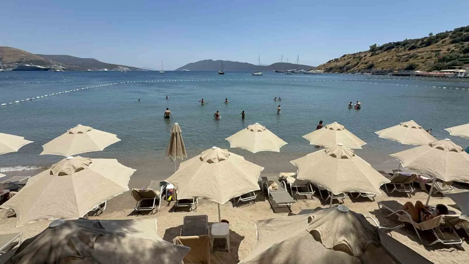 Bodrum turizmde vites yükseltti: Yabancı turist akını 900 bine koşuyor