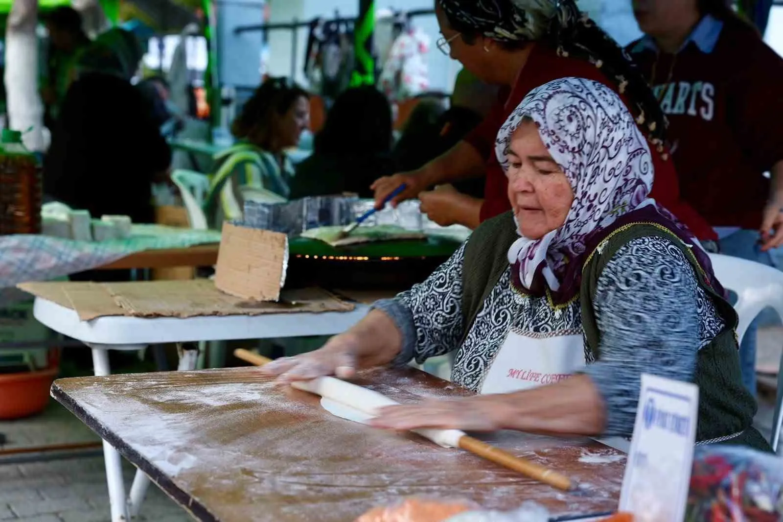 Didim’de tarım rüzgarı: Kadın üreticilerden gövde gösterisi
