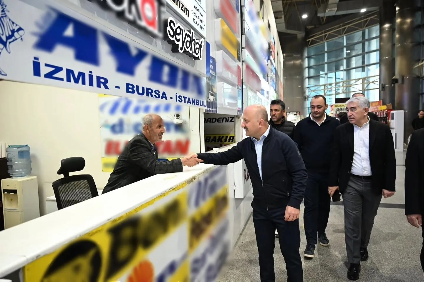 Aydın'da saha mesaisi: Vali Varol terminalin nabzını tuttu