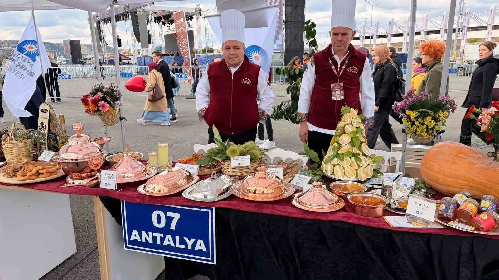81 ilin lezzet haritası Afyon’da tek sofrada birleşti: Guinness için dev adım