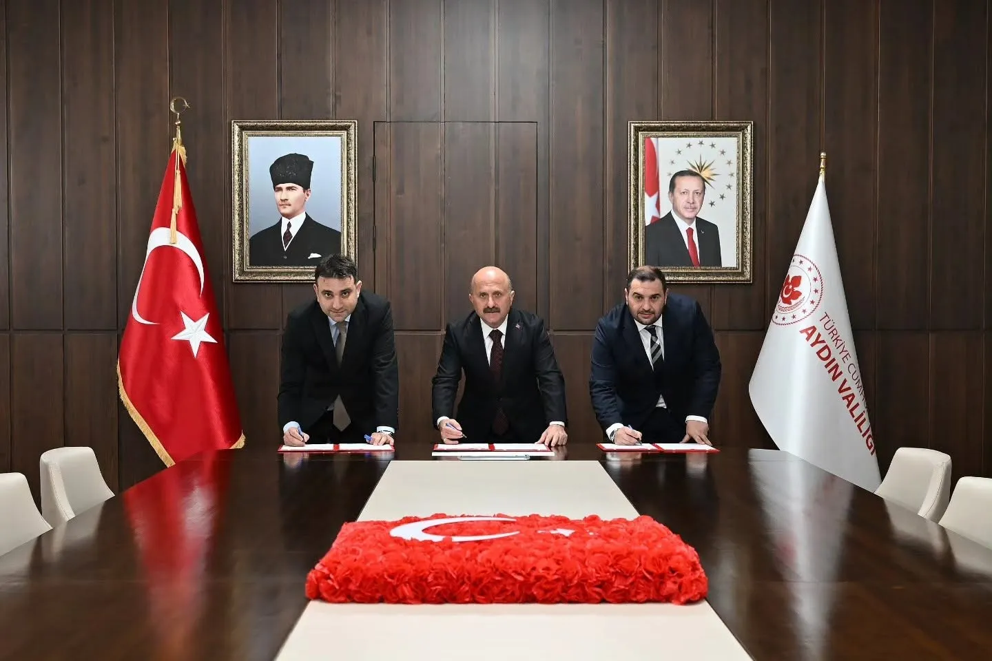 Çine’de çalışan annelere büyük müjde: 80 minik öğrenciye yuva olacak anaokulu için imzalar atıldı