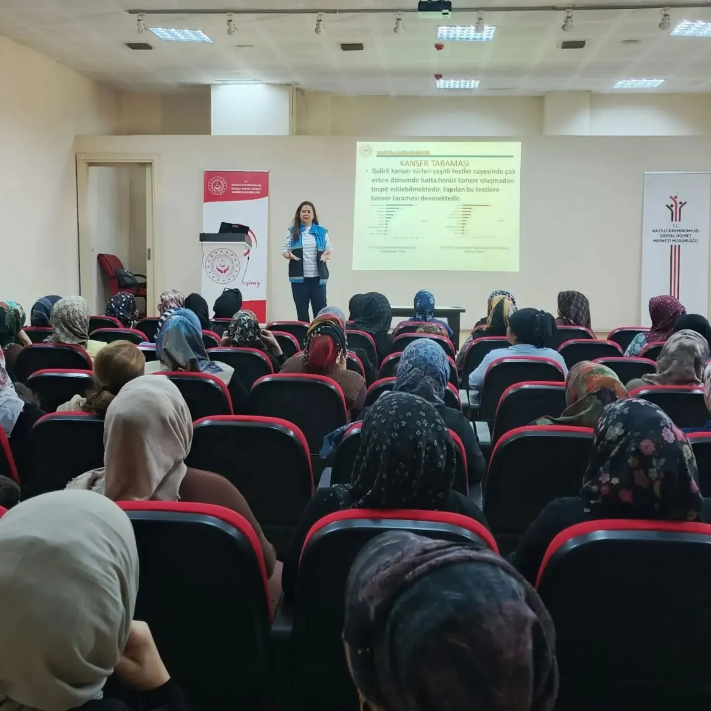 Nazilli’de kadınlara kapsamlı sağlık ve güvenlik seferberliği