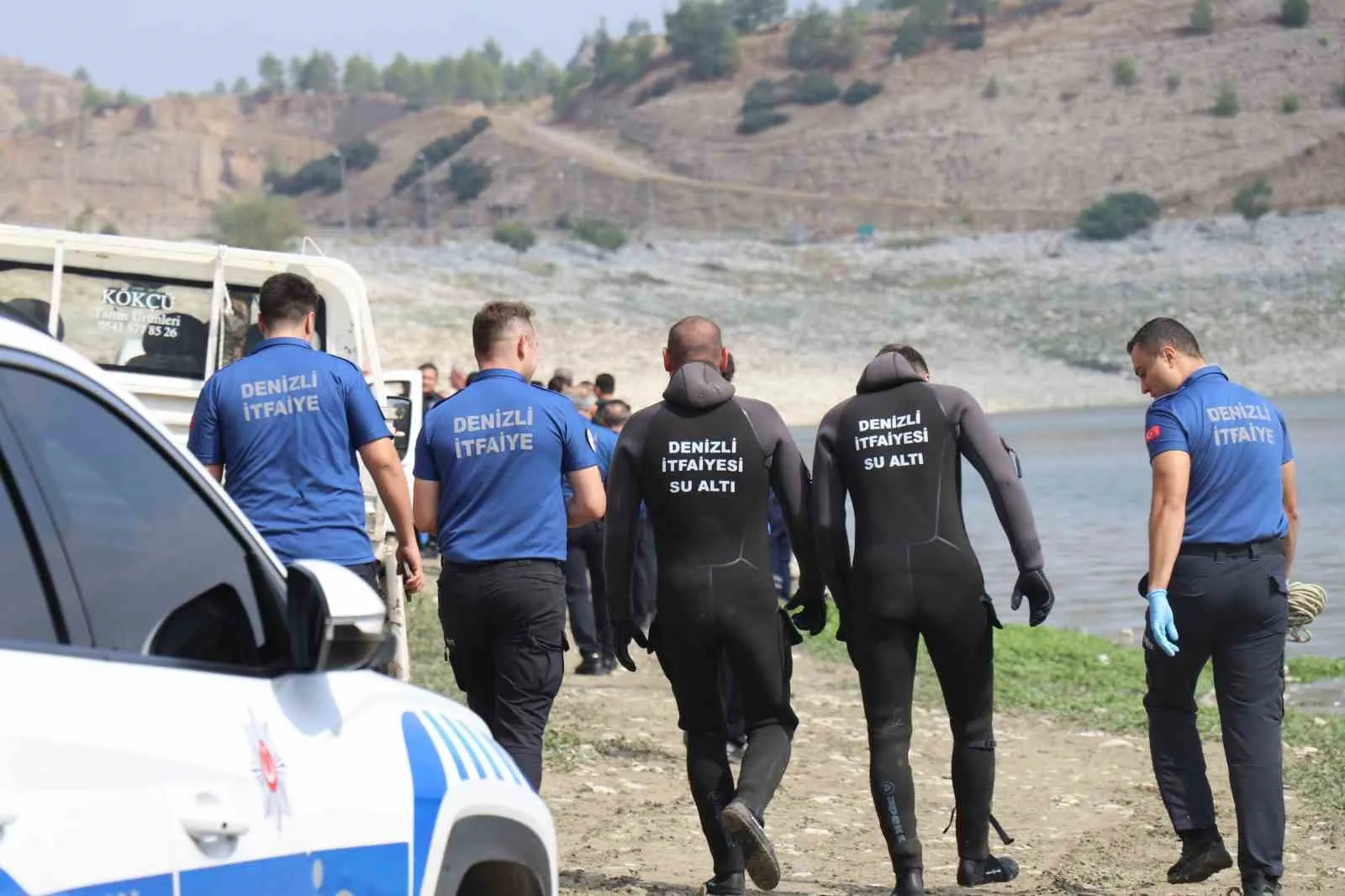 Denizli'de korkunç keşif: Baraj göletinde cansız beden bulundu