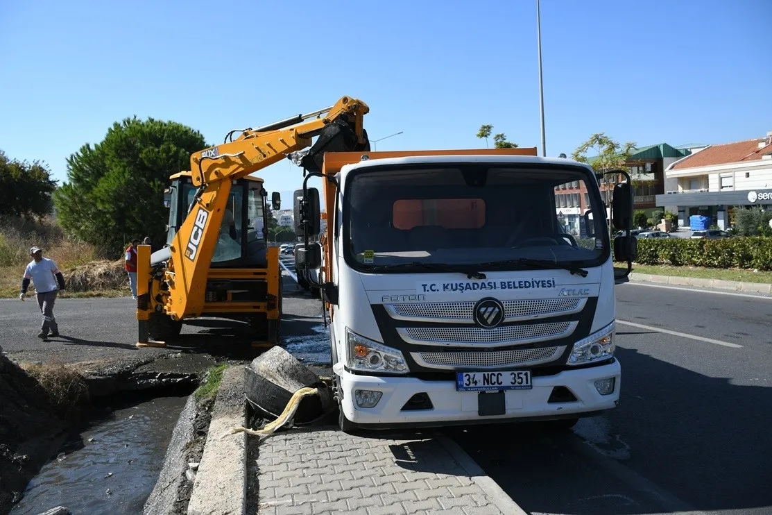 Kuşadası’nda kış provası: Altyapı hatları mercek altına alındı