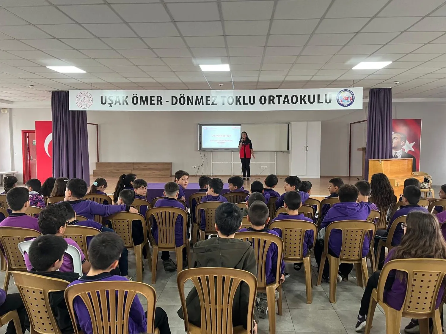 Geleceğin tüketicilerine israf dersi: Uşaklı öğrenciler bilinçleniyor