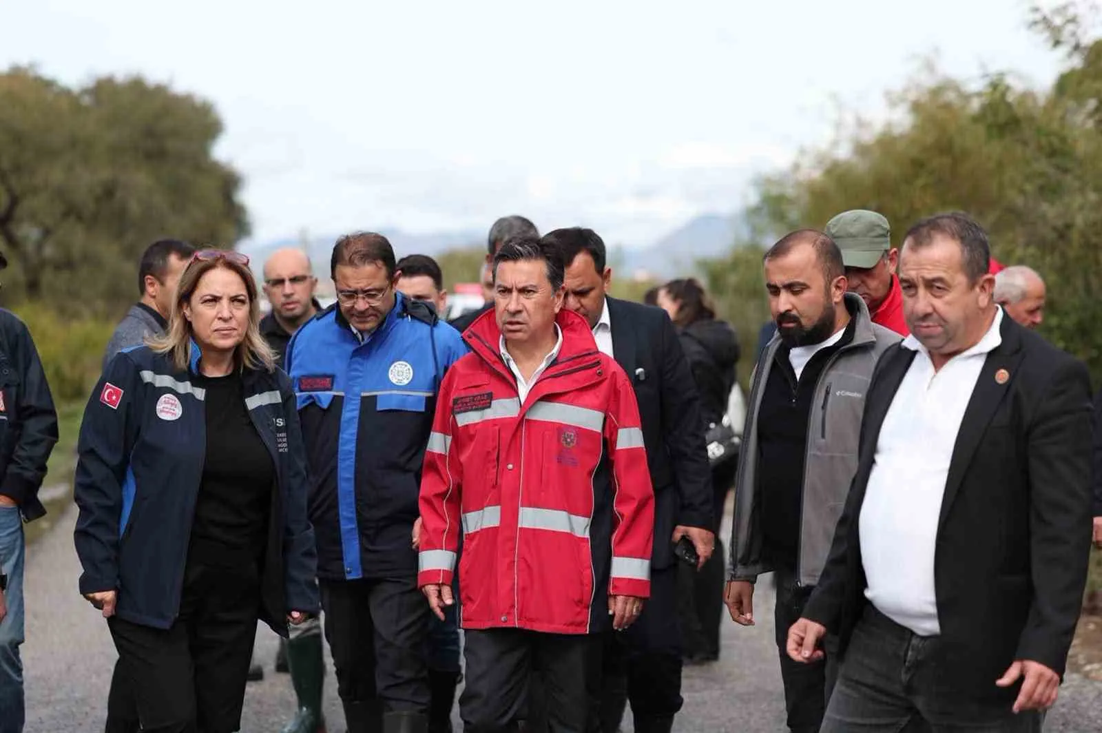 Dalaman’da metrekareye 118 kilogram düştü: Başkan Aras sel bölgesinde incelemelerde bulundu