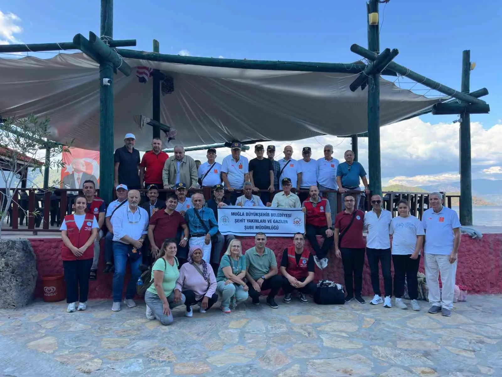 Muğla’da vefa rüzgarı: Kahramanlar Köyceğiz’in huzurlu atmosferinde buluştu