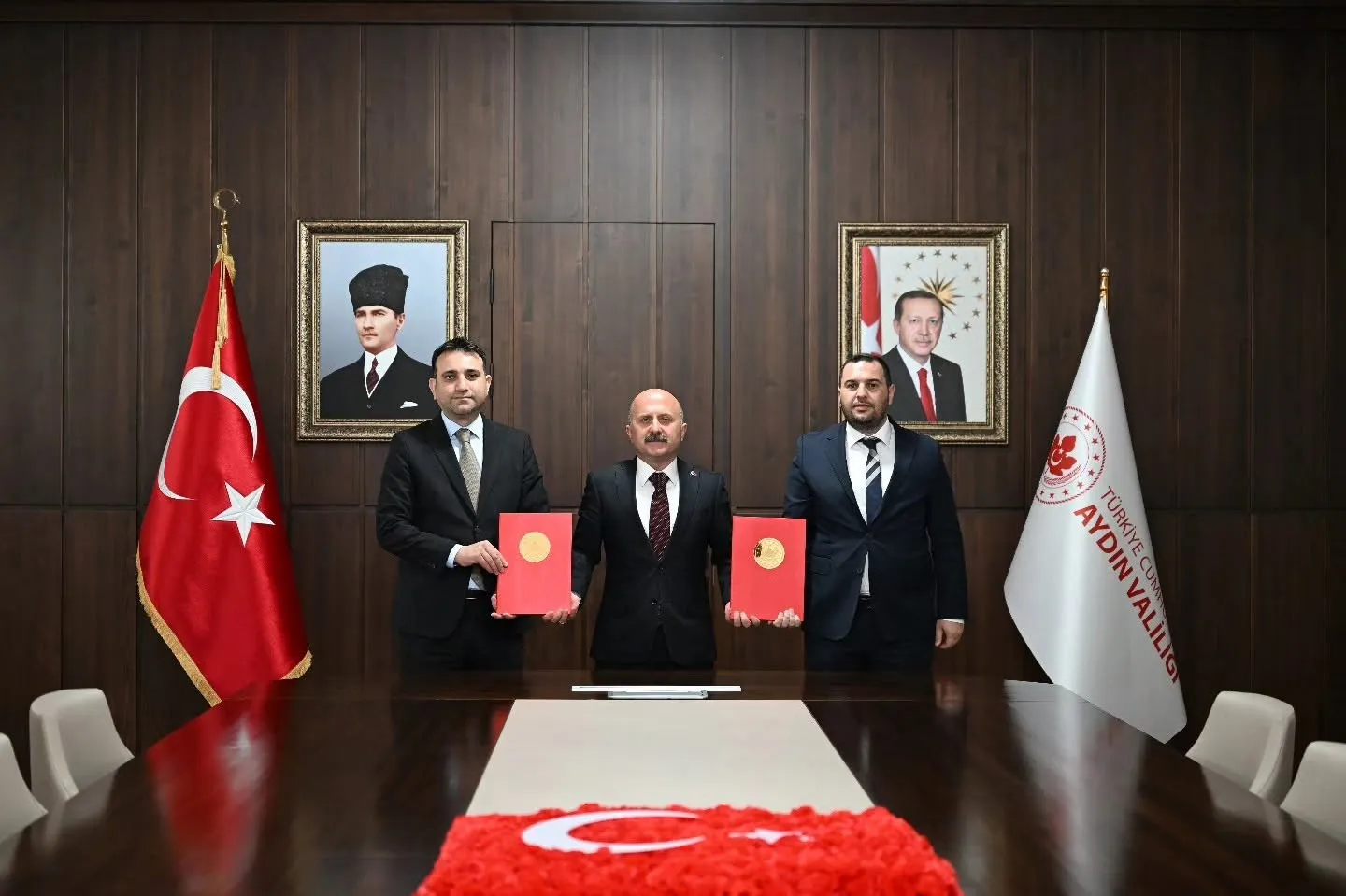 Çine’de çalışan annelere büyük müjde: 80 minik öğrenciye yuva olacak anaokulu için imzalar atıldı