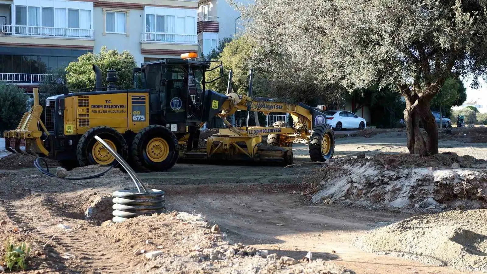 Didim'de gençlerin gözü bu projede: Başkan Gençay inşaat alanına indi