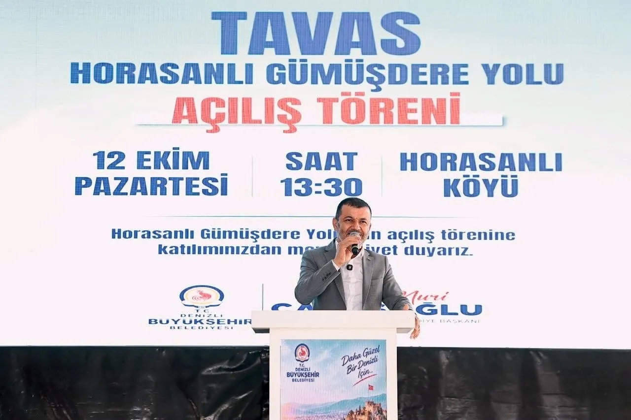 Tavas’ta ulaşım çilesi tarih oldu: 11 kilometrelik yeni yol hizmete açıldı