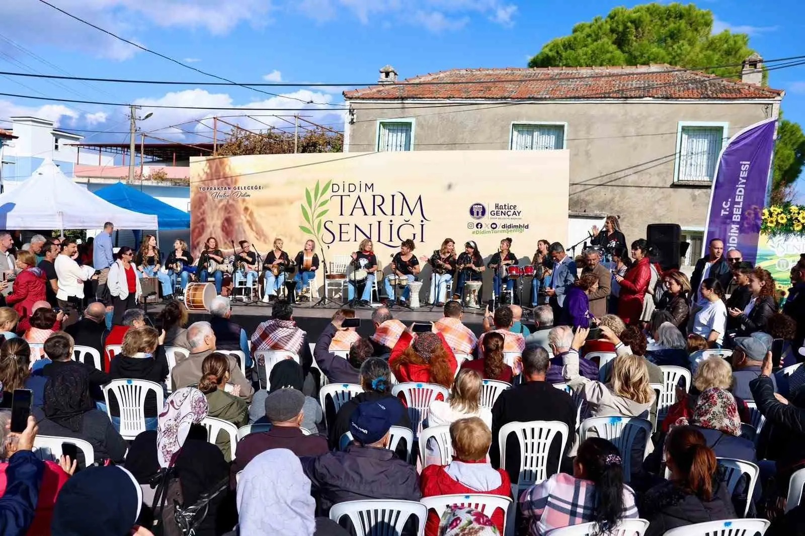 Didim’de tarım rüzgarı: Kadın üreticilerden gövde gösterisi