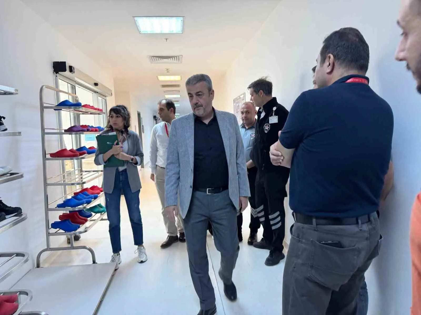 Muğla Eğitim ve Araştırma Hastanesi’nde güvenlik denetimi: Yerinde inceleme yapıldı