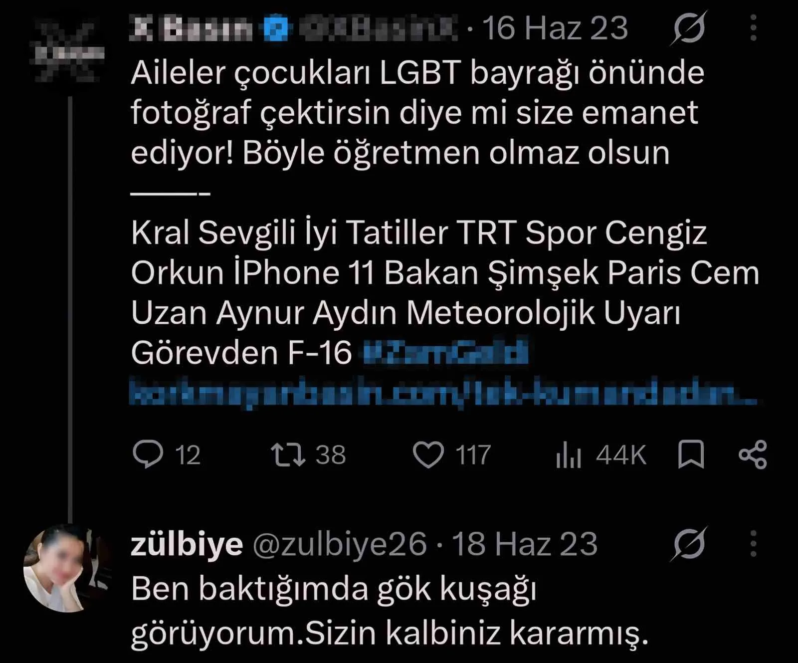 Sosyal medyadaki nefret dolu paylaşıma suç duyurusu: Bakanlık harekete geçti