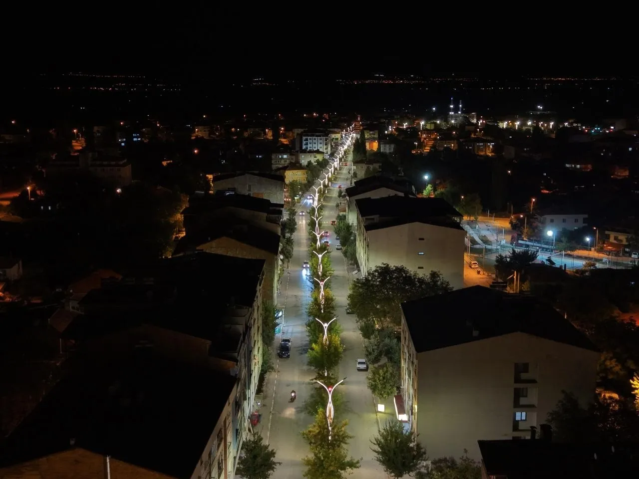 Denizli’nin dört ilçesinde ışıklandırma devrimi: Sokaklar artık çok daha güvenli