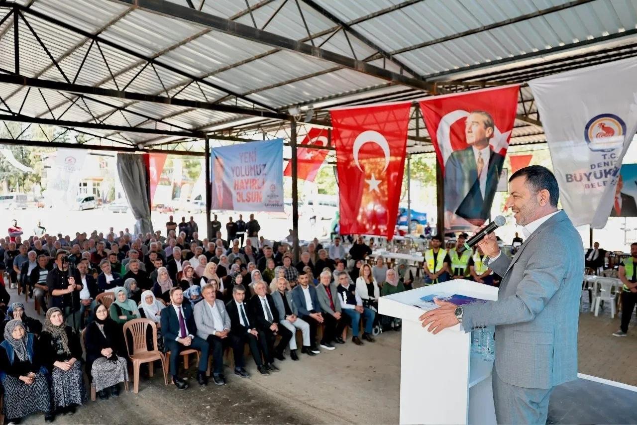 Tavas’ta ulaşım çilesi tarih oldu: 11 kilometrelik yeni yol hizmete açıldı