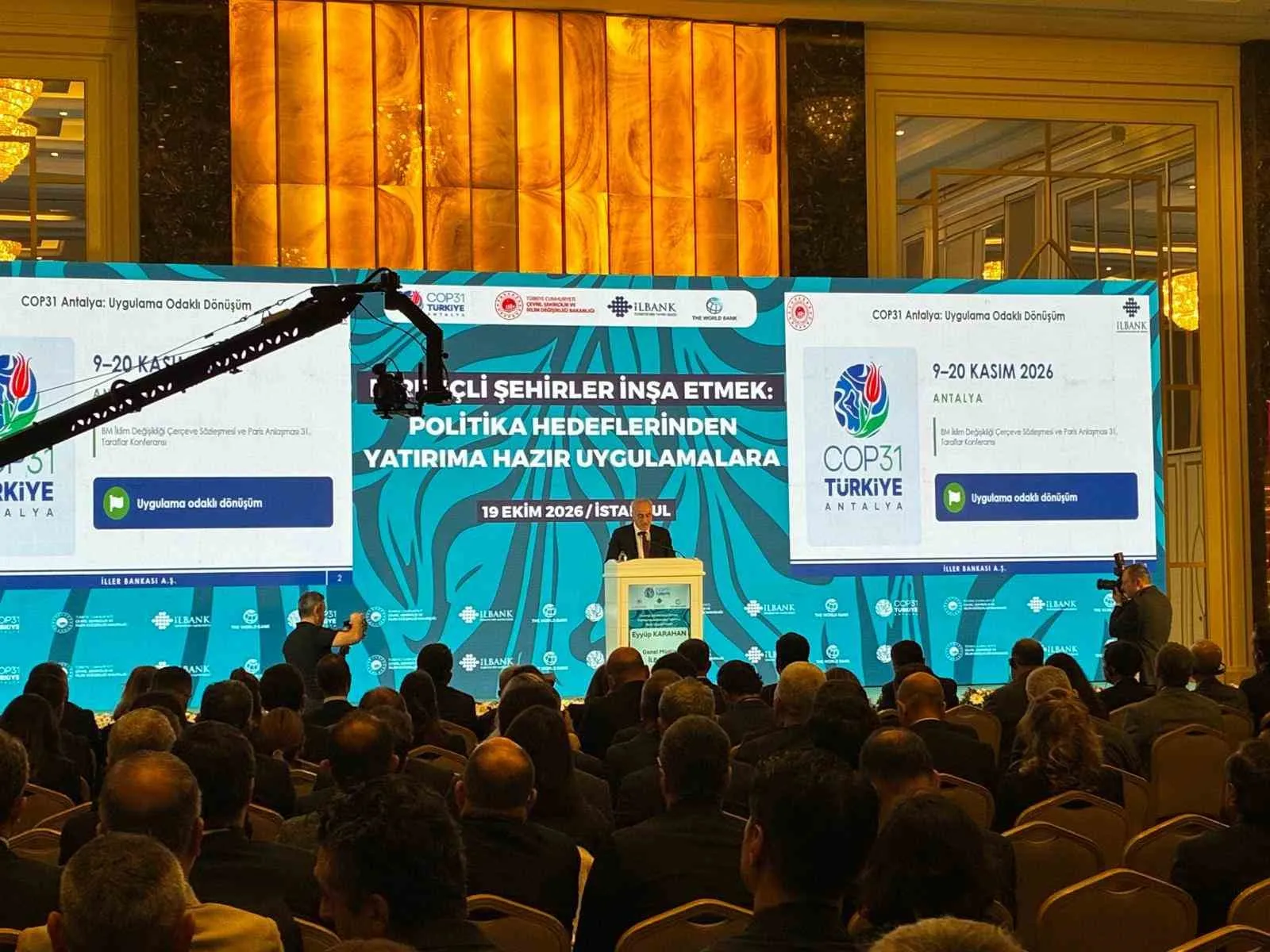 Manisa’nın altyapı vizyonu İstanbul’daki küresel zirvede masaya yatırıldı