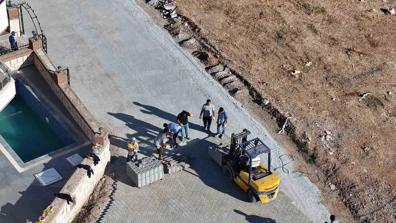 Didim'de gençlerin gözü bu projede: Başkan Gençay inşaat alanına indi