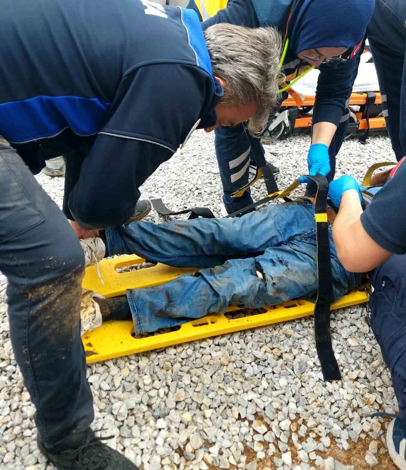 Denizli'de korkunç kaza: Su doldurmak isterken canından oluyordu