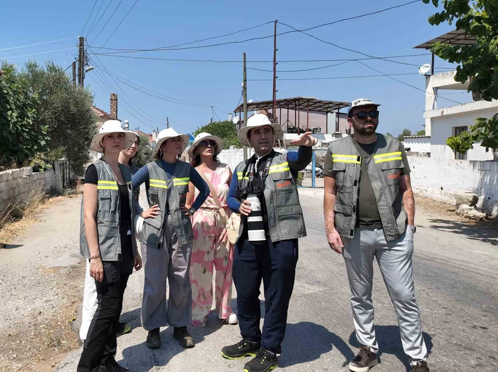 Gökyüzünün kanatlı misafirlerine elektrik hatlarında özel koruma kalkanı