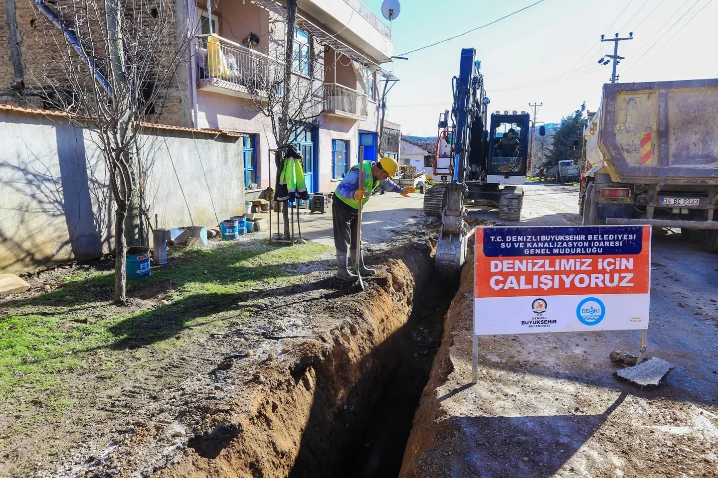Tavas’ta altyapı devrimi: Kızılca Mahallesi’nin su sorunu tarihe karıştı