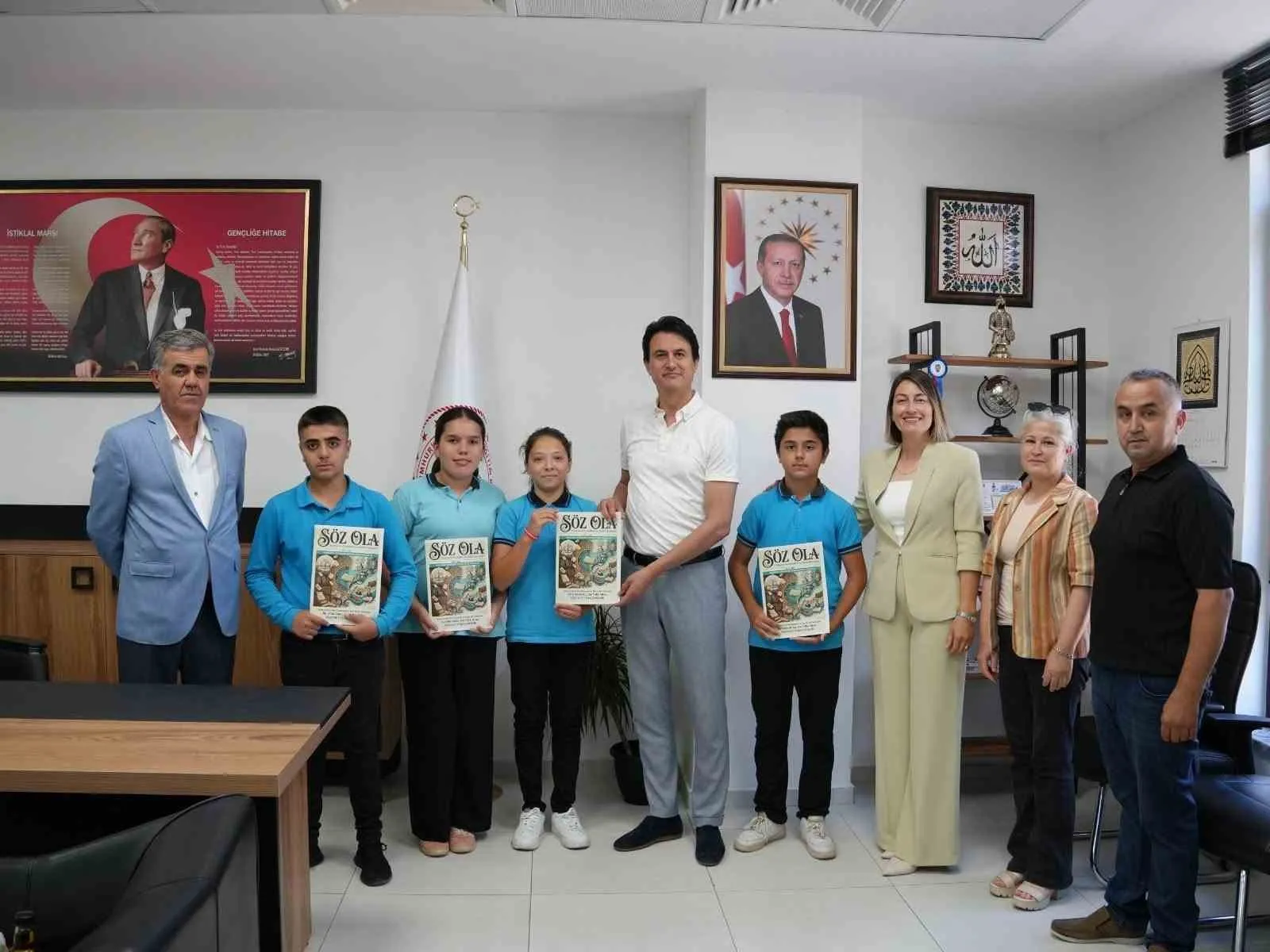 Köyceğizli öğrencilerden büyük başarı: Dijital dünyada dilimizin zenginliğini yansıttılar