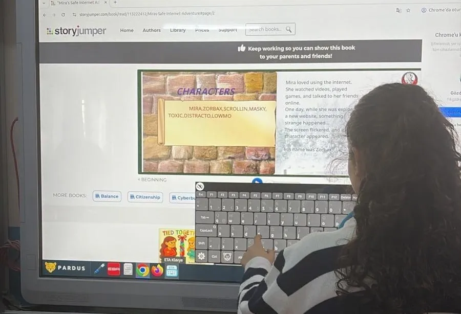 Yunusemreli öğrencilerden dijital dünyada dev adım: Avrupa’yı sınıflarına taşıdılar