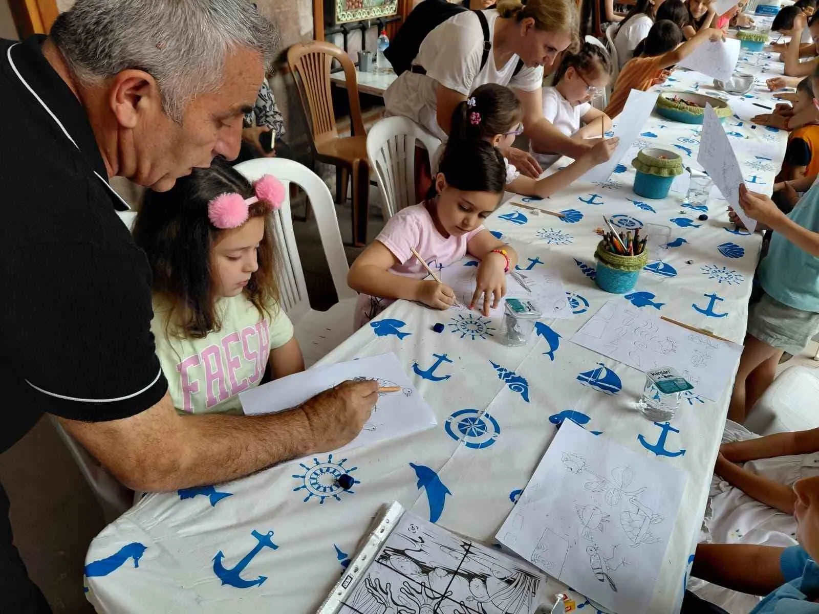 Tarihin kalbinde fırça darbeleri: Kurşunlu Han sanatın yeni adresi oldu