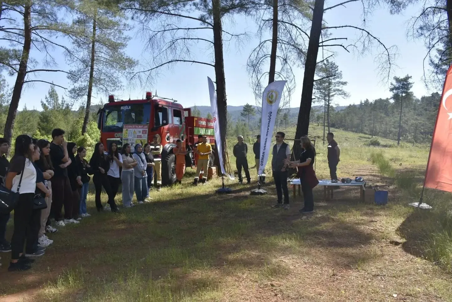 Köyceğizli ormancılık öğrencileri doğayı sınıfta değil sahada öğreniyor
