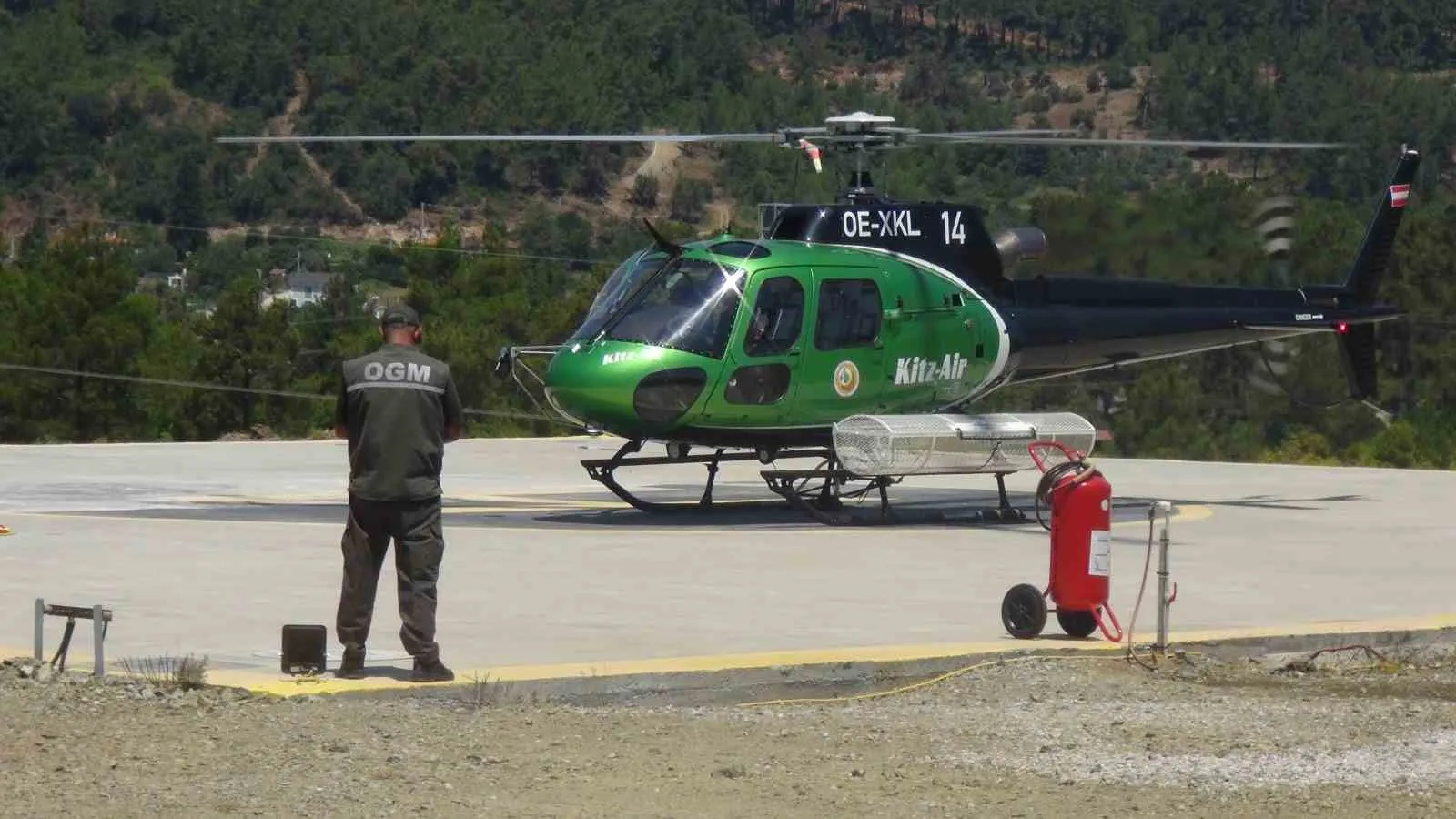 Orman yangınlarına karşı gökyüzünde yeni güç: 5 dakikada göreve hazır
